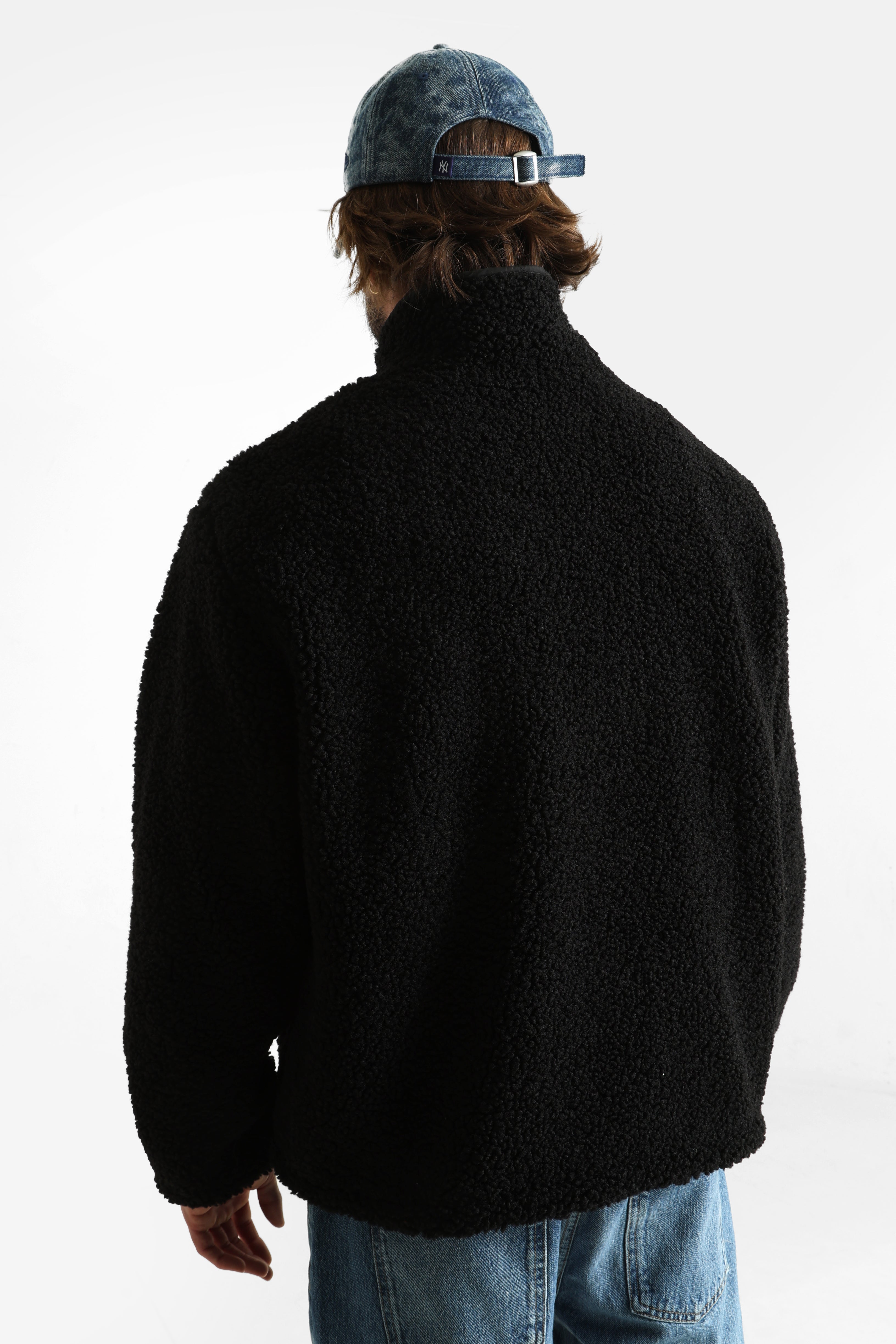 ONSJAIMY Giacca Sherpa - Nero