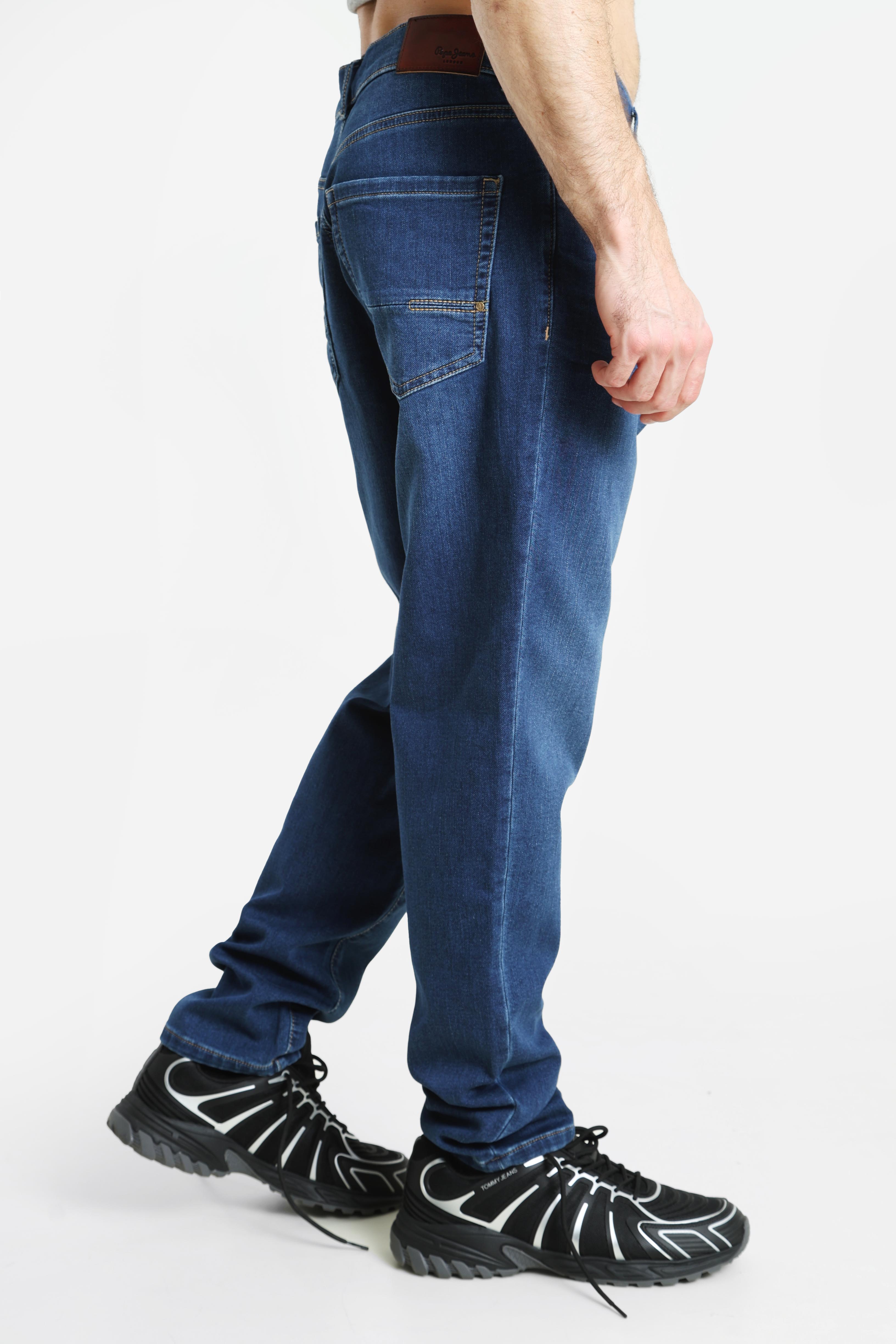 Regular Fit Jeans L32 - Dark Blue Denim