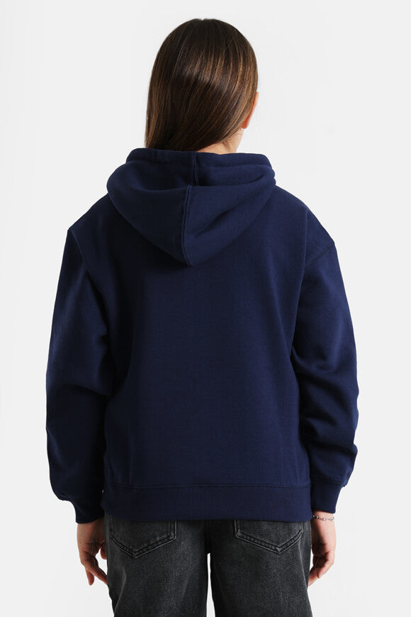 Kapuzensweatjacke - Marineblau