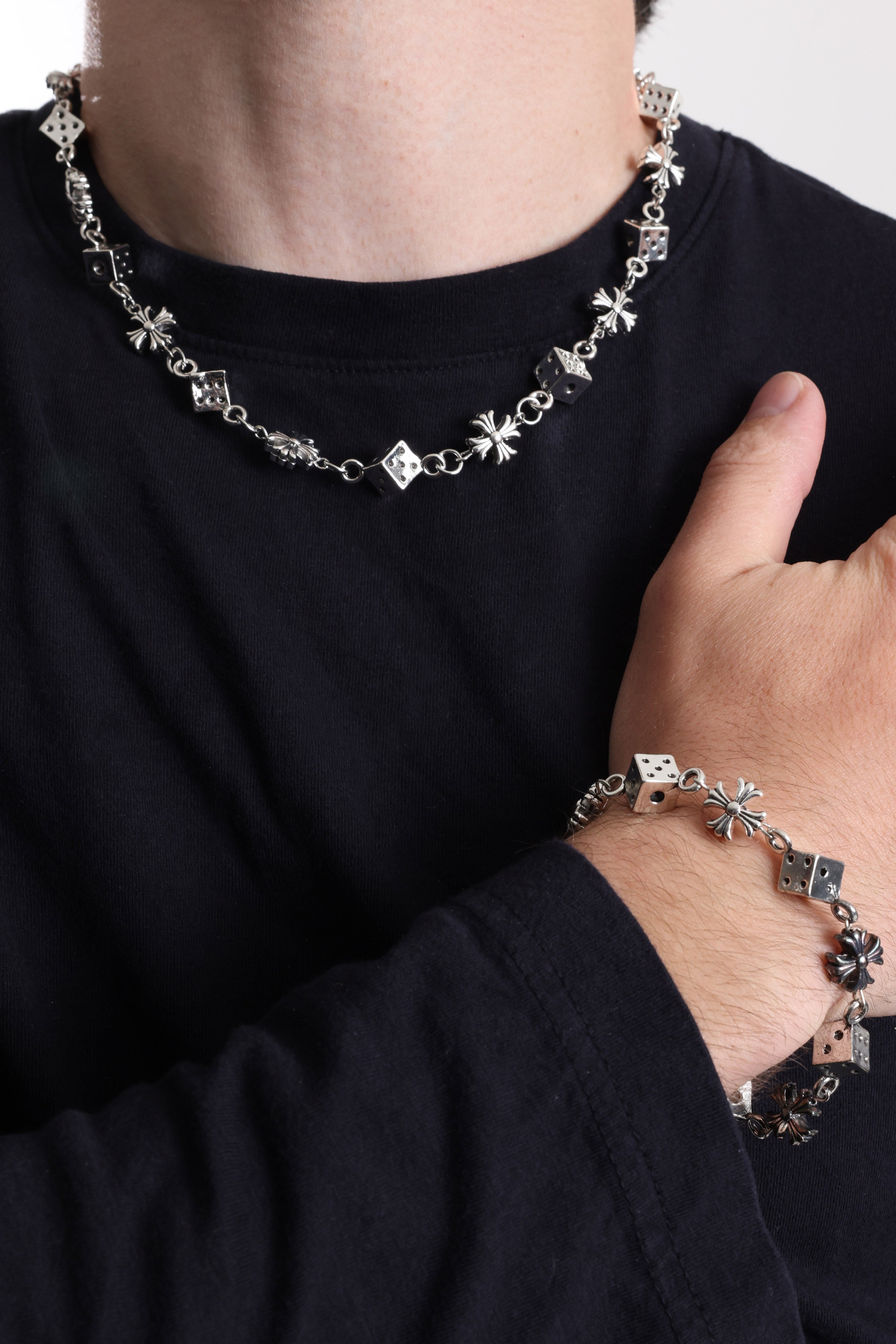 Collier & bracelet - Silver