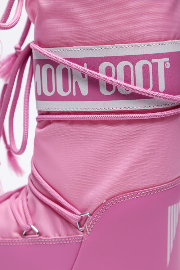 Icon Nylon bottes de neige - Pink