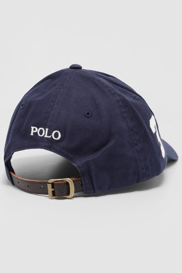 Strapback Cap - Navy + Weiss