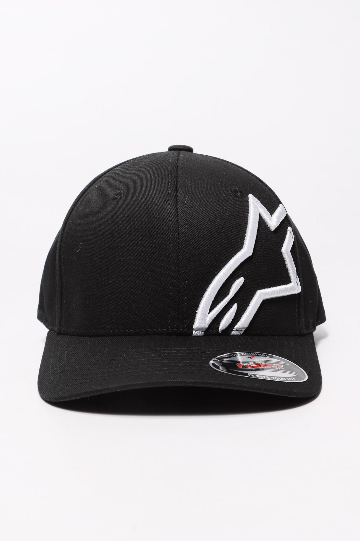 Flexfit Cap - Black + White