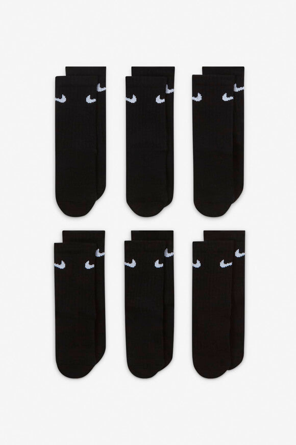 Performance Basics Sechserpack Kids Socken - Black