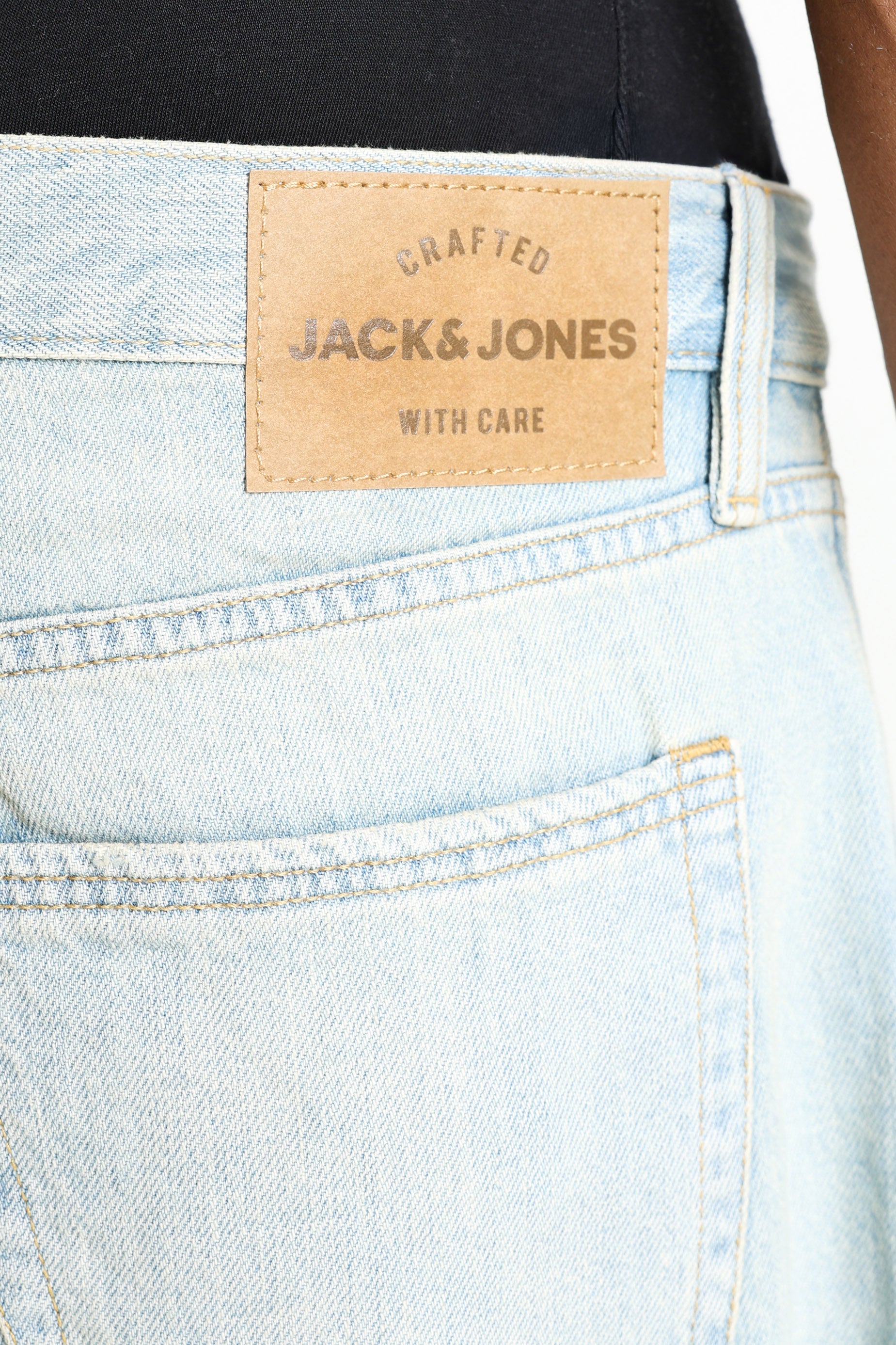 JJITONY JJCOOPER Jeansshorts - Blue Denim