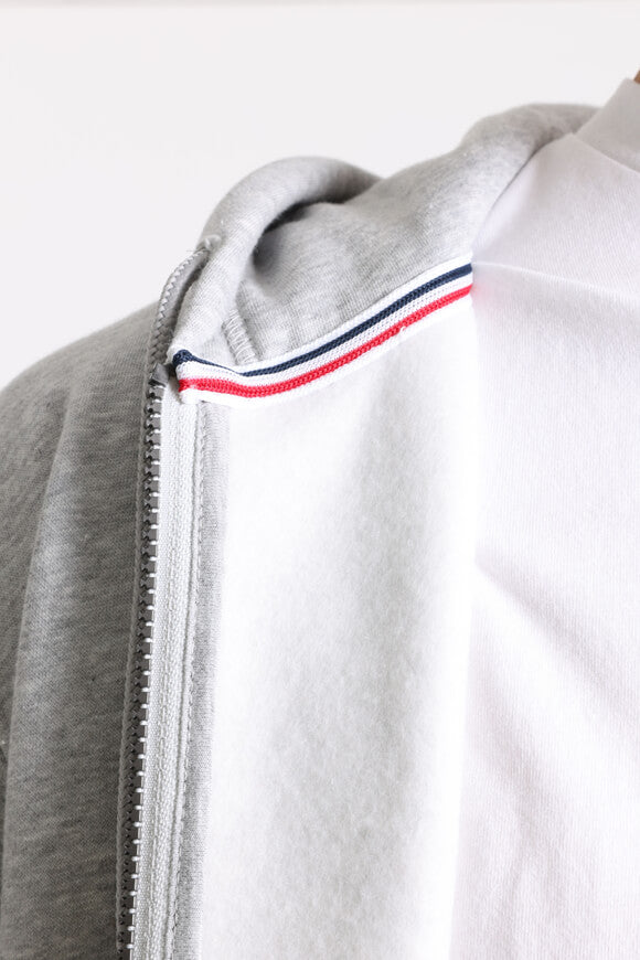Hooded zip-up sweatshirt - Light Heather Grey