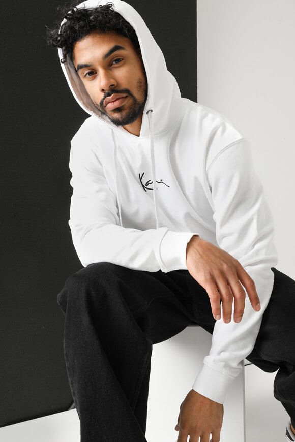 Sweatshirt à capuchon - Blanc