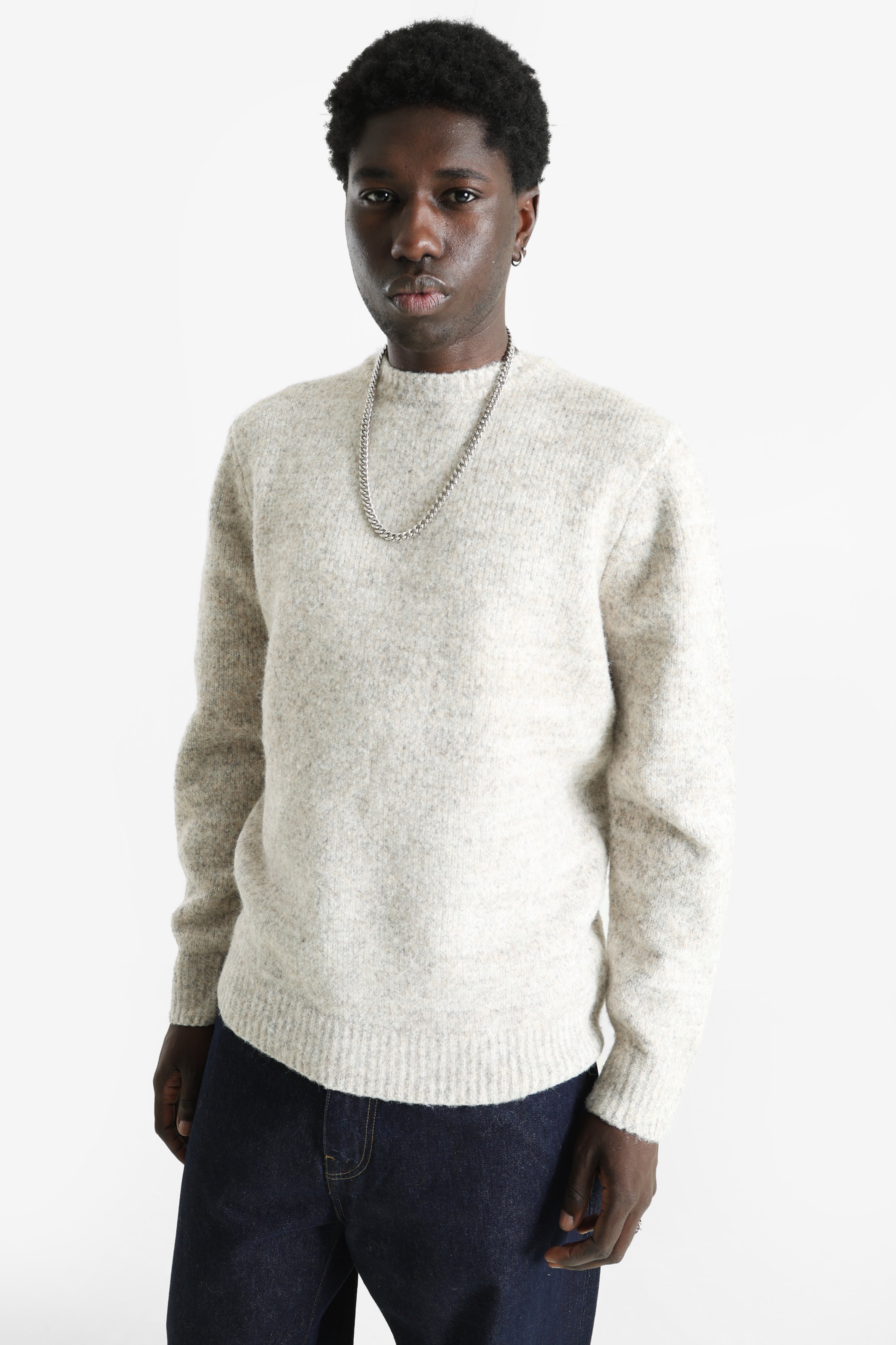 ONSBAY pull en tricot - Turtledove + Silver Lining