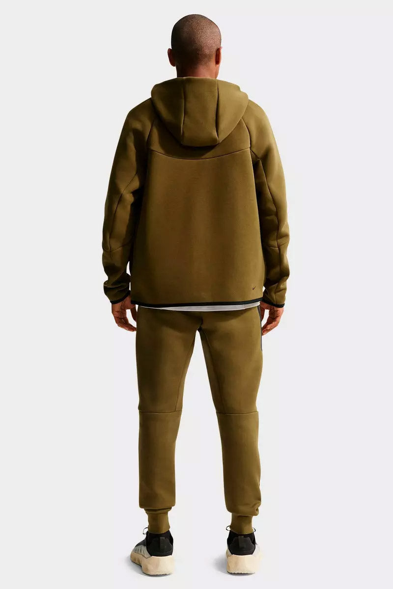 Sportswear Tech Fleece sweat zippé à capuchon - Olive Flak