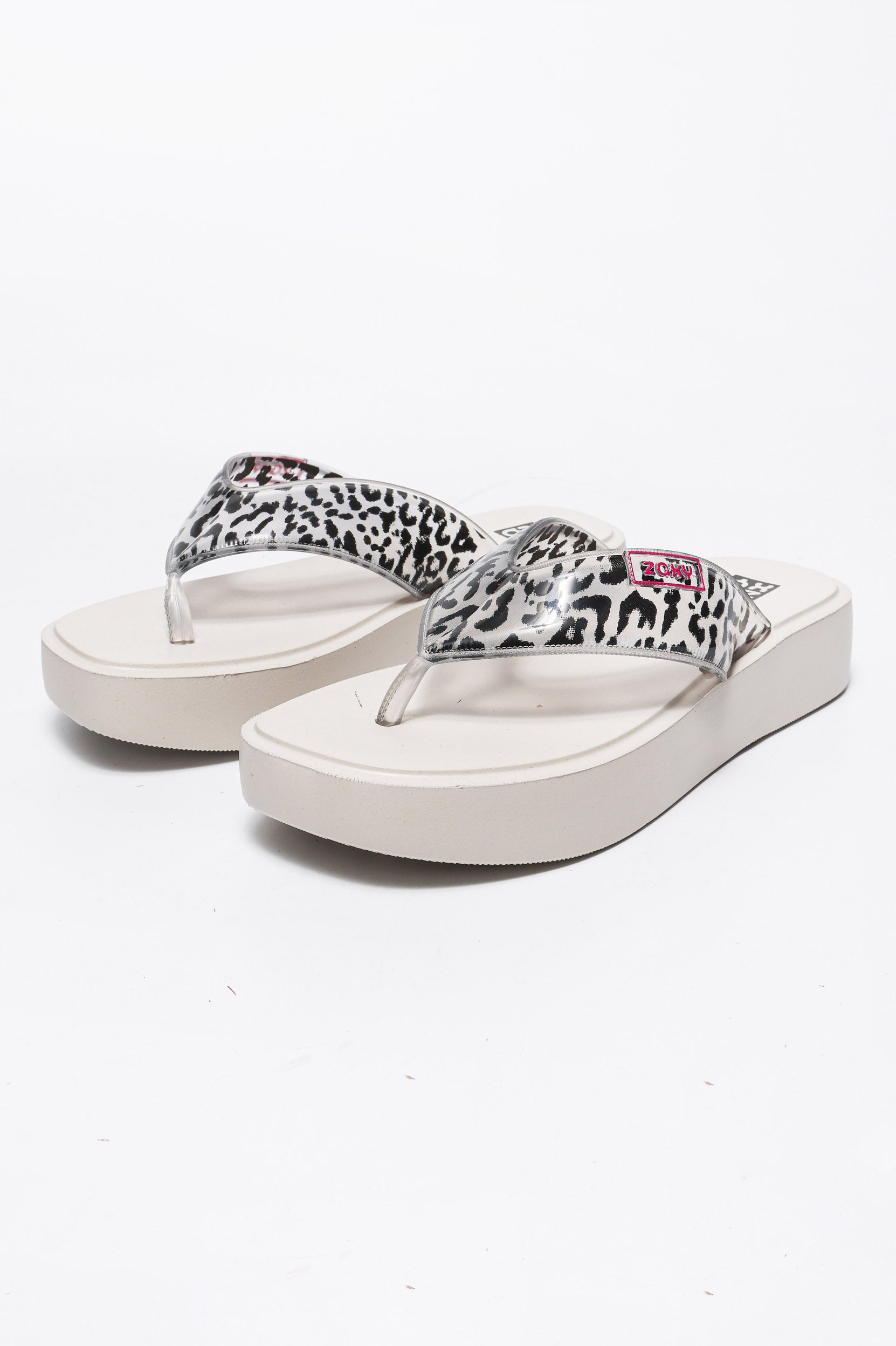 Plateau Flip Flops - Off White + Ounce