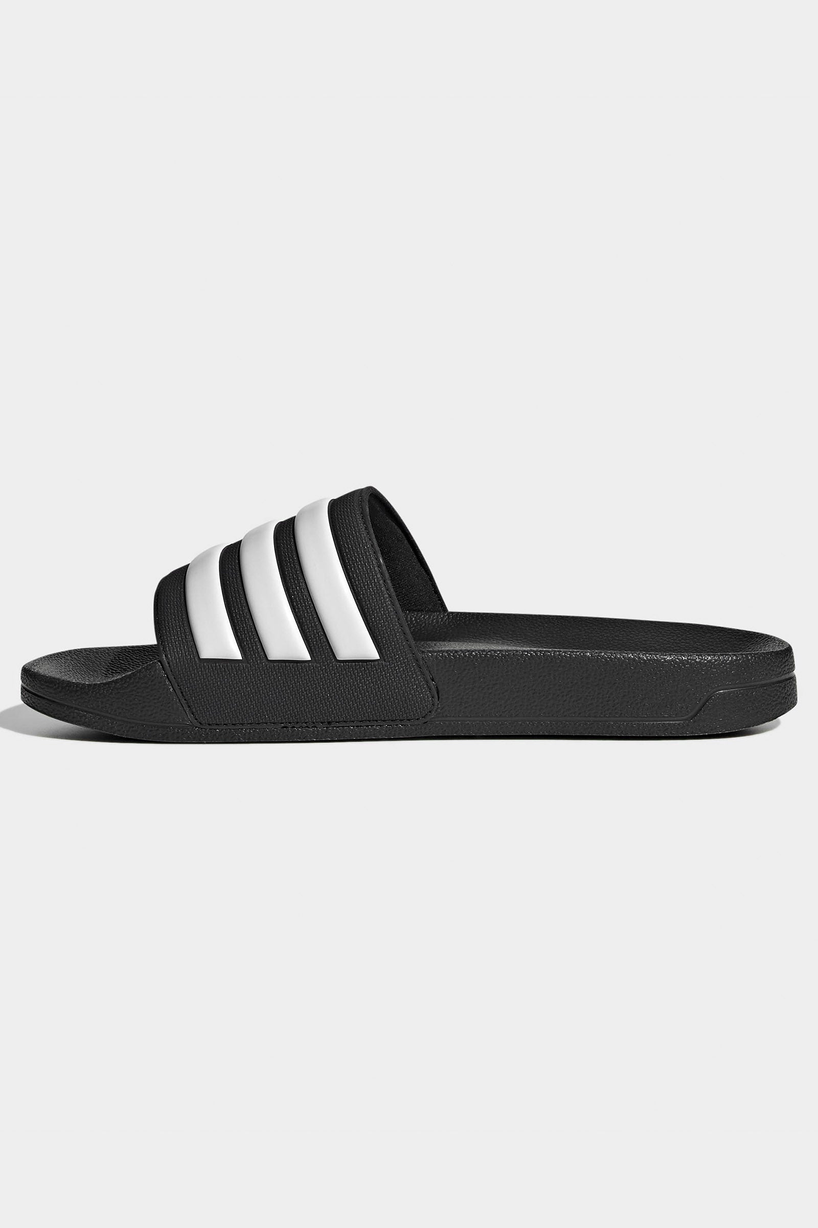 Adilette Pantoletten - Core Black + Cloud White