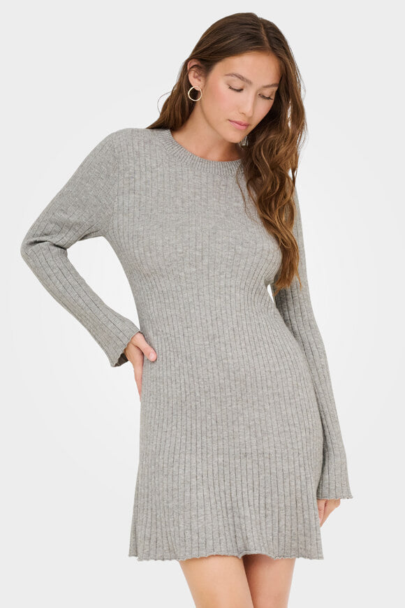 ONLMICHELLA knitted dress - Medium Grey Melange