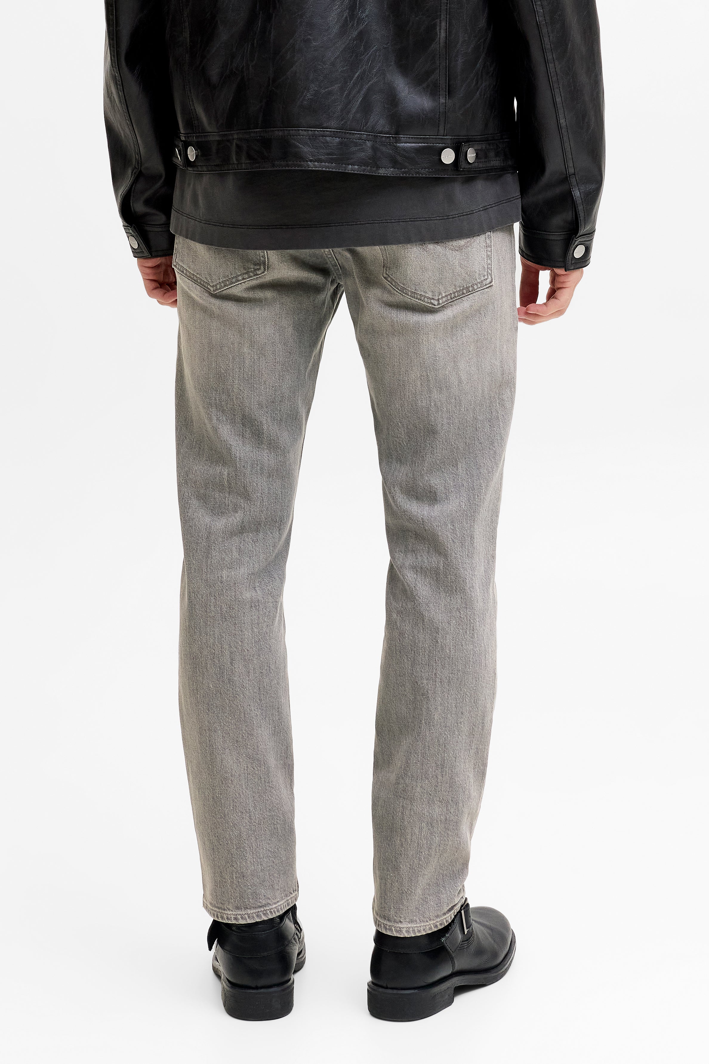 JJICLARK JJORGINAL Regular Fit Jeans L32 - Grey Denim