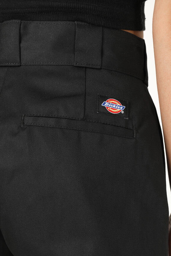 Cropped Chinos - Schwarz