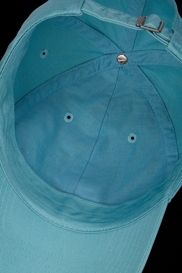 Futura Wash Strapback Cap - Denim Turquoise