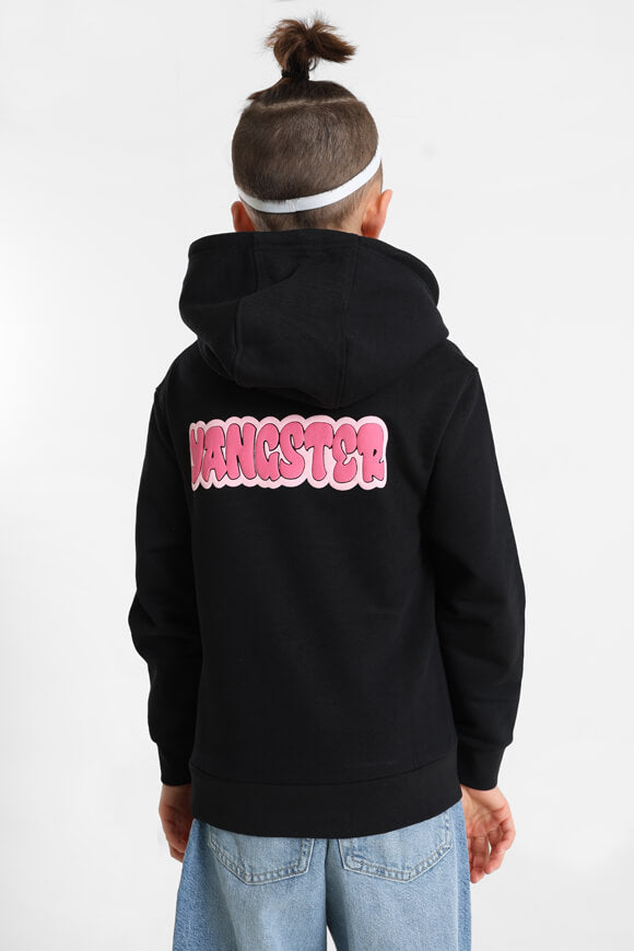 Felpa con cappuccio - Nero