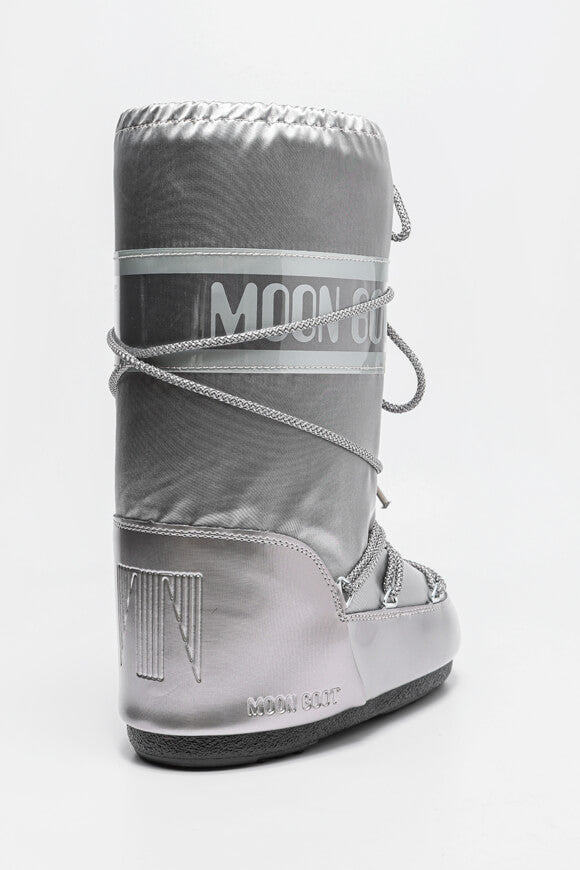 Icon Glance Schneestiefel in Satin-Optik - Silver