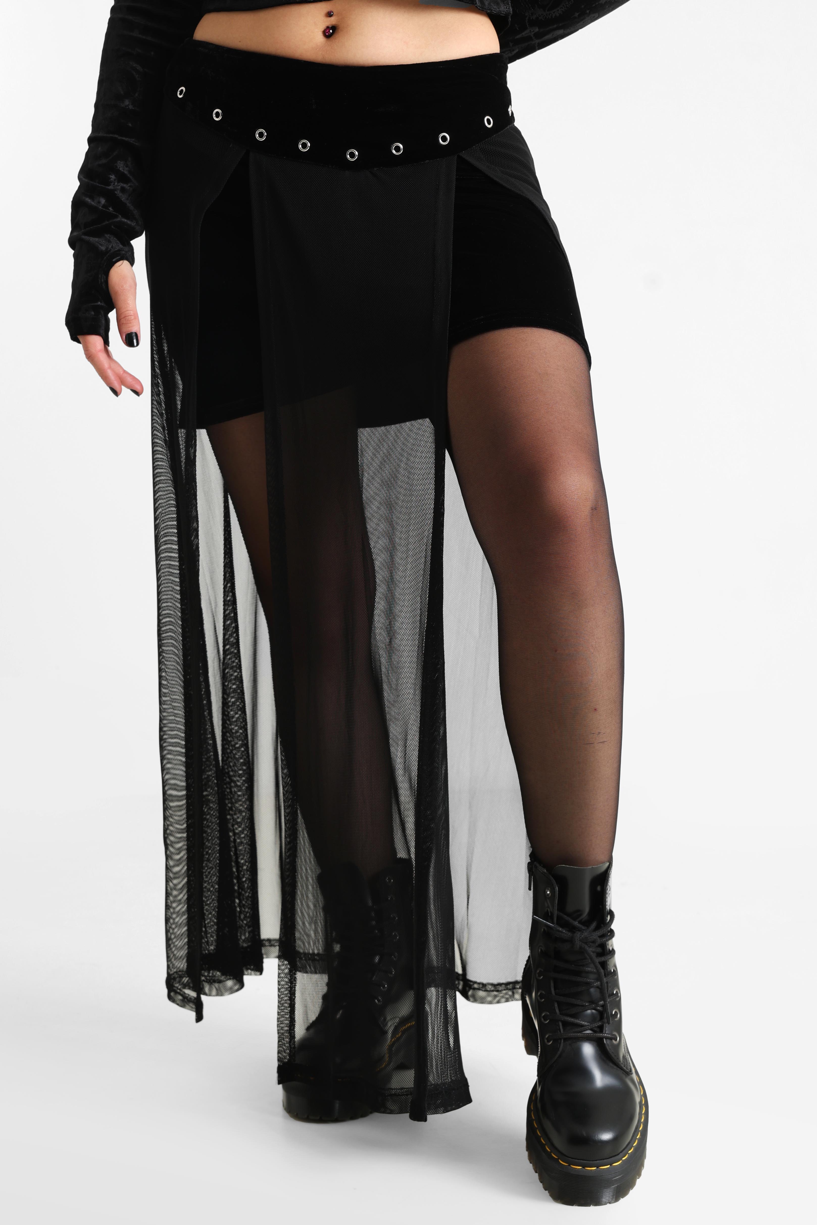 Obsidian Mesh Maxirock - Black