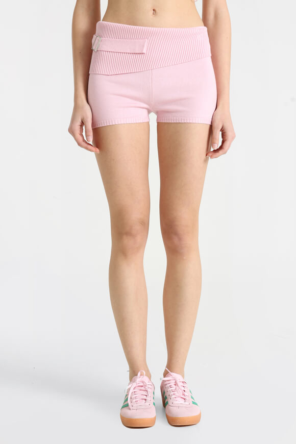 Pantaloncini in maglia - Rosa