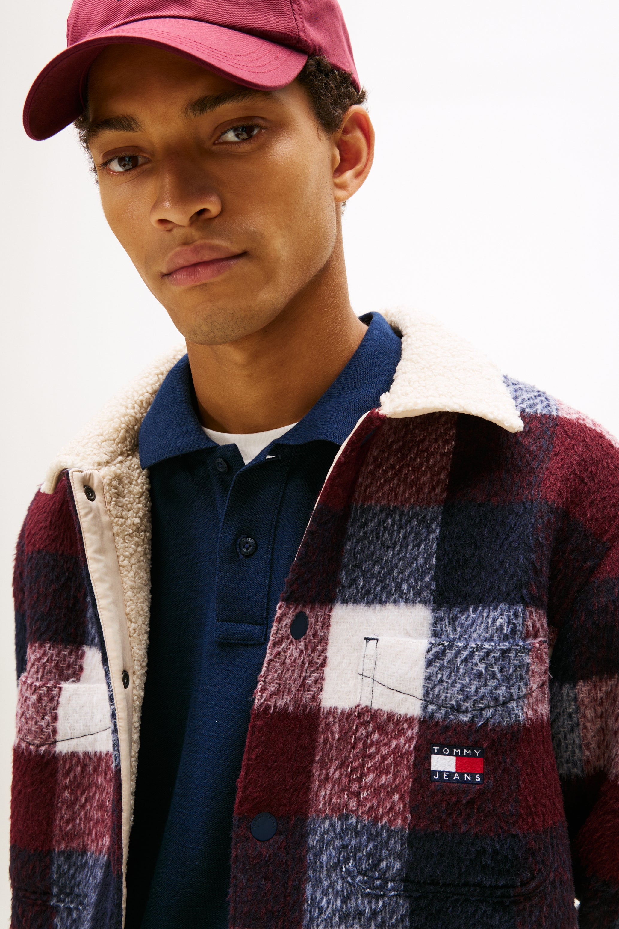 Surchemise doublée - Dark Night Navy + Buffalo Check