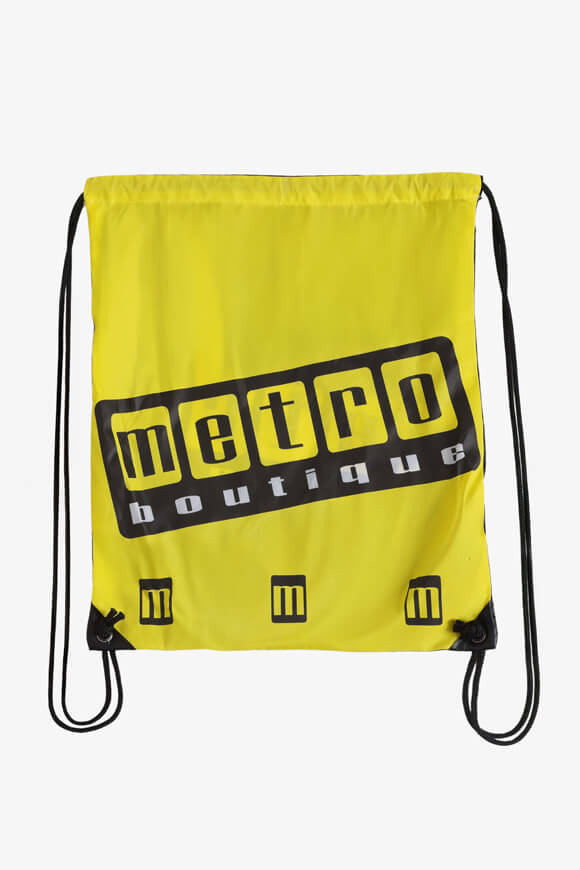 Gym bag - black + yellow