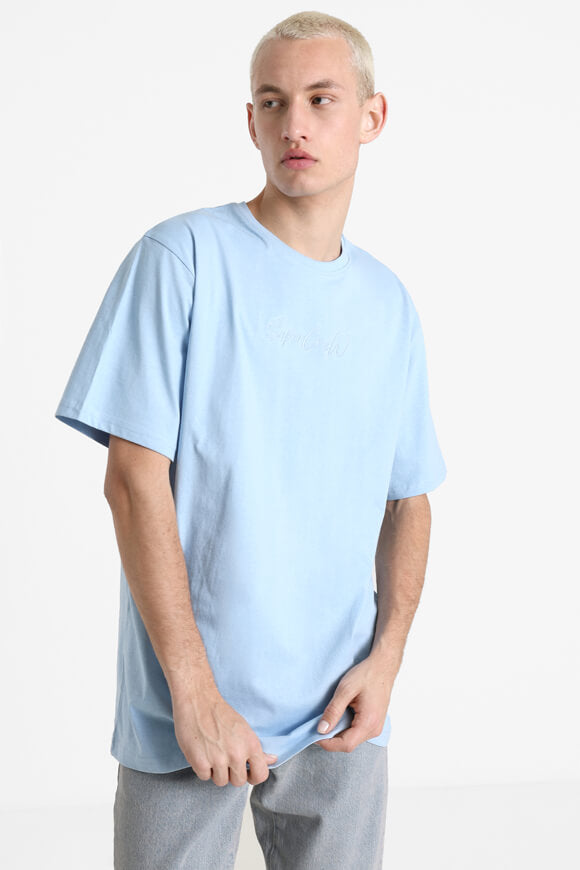 Oversize T-Shirt - Hellblau
