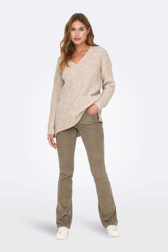 Pantalon flare en velours côtelé L32 - Fossil