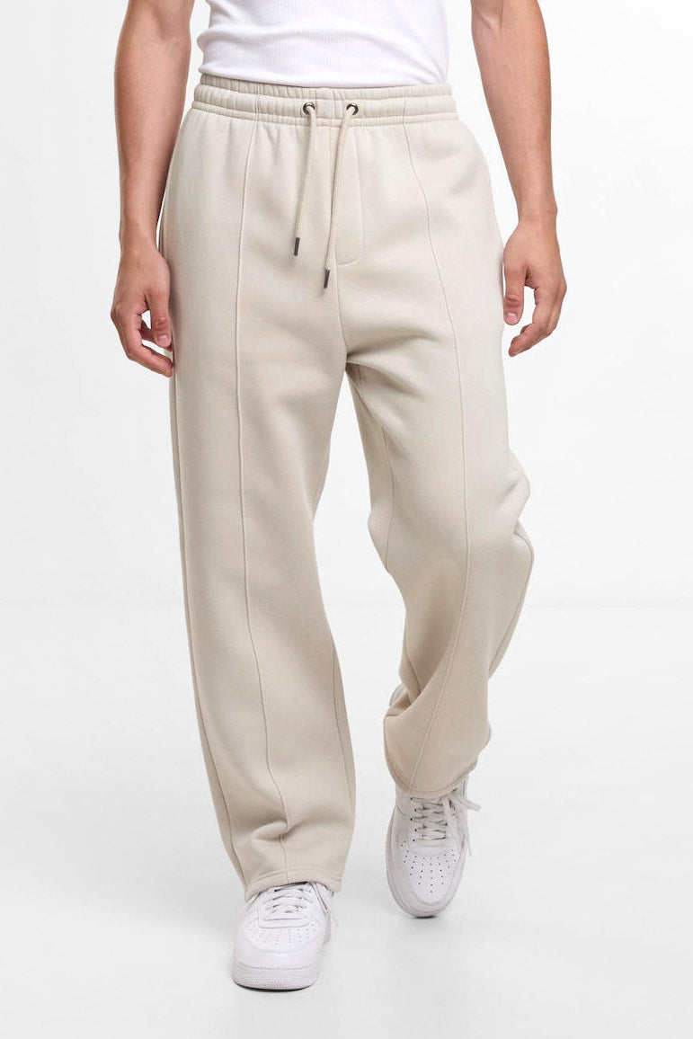 Fluffy Pintuck pantalon en sweat - Cloud