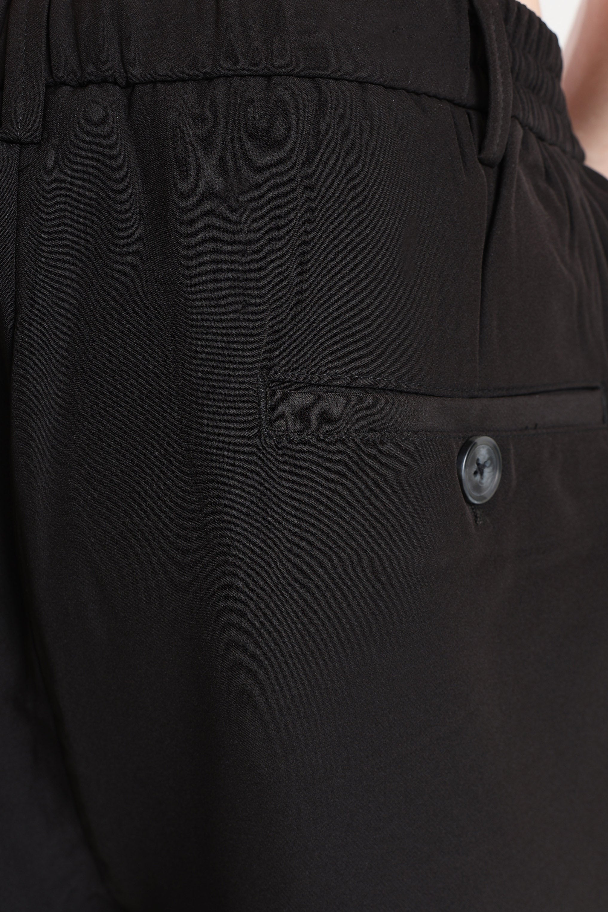 Short RRWILL in tessuto - Black