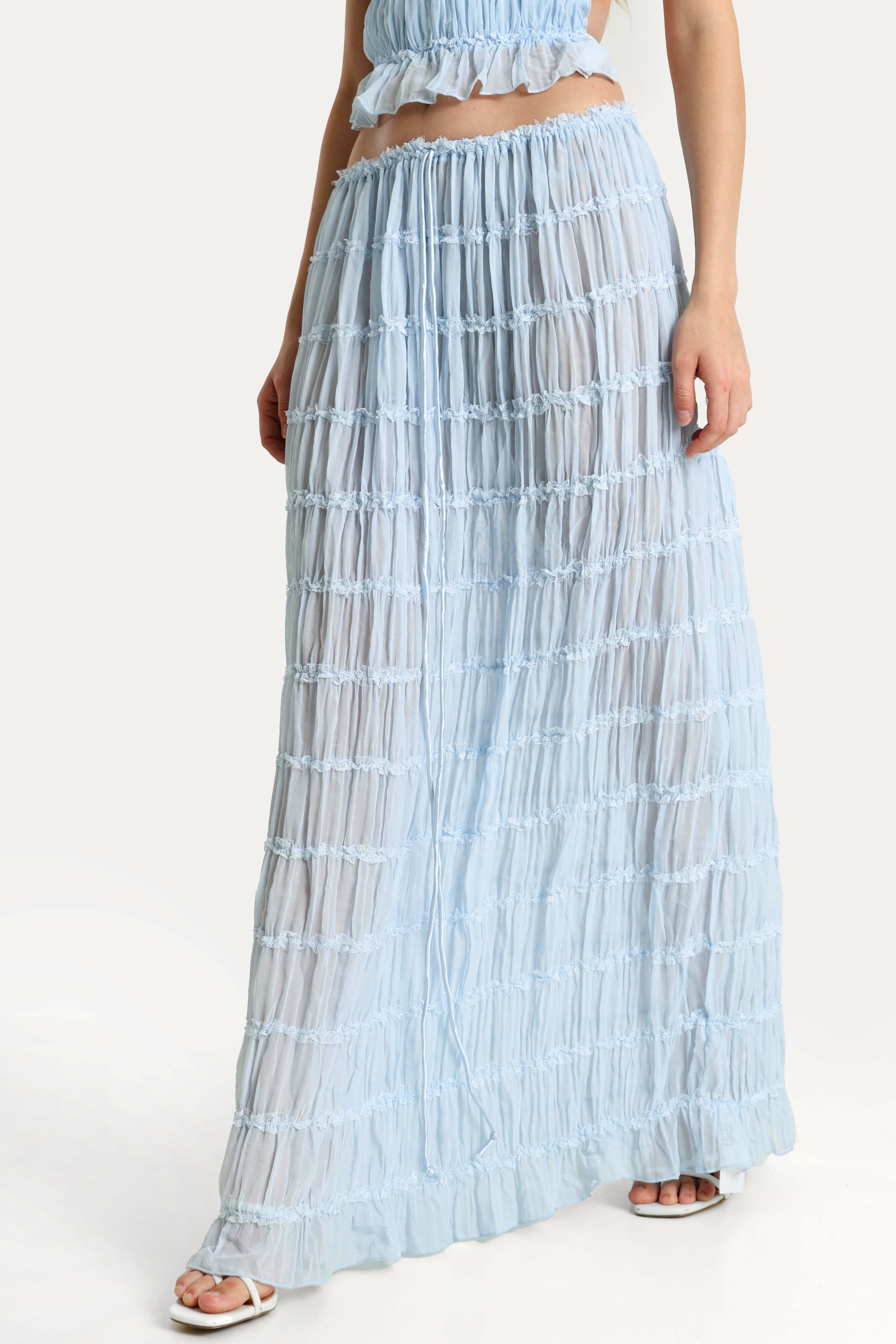 Jupe longue - Light Blue