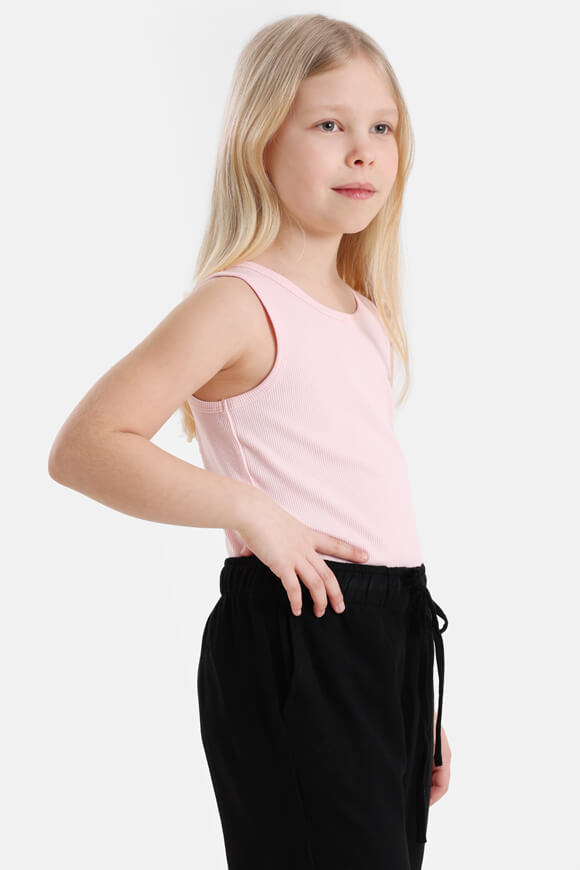 Canotta a coste - Rosa gesso