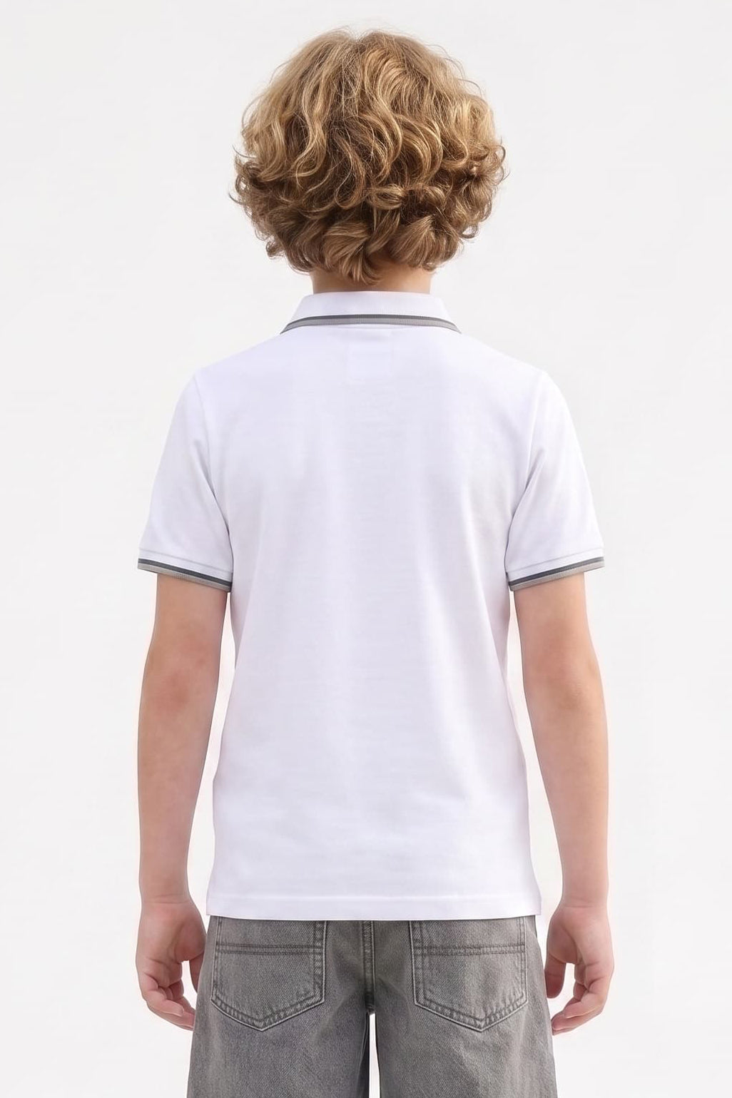 Polo - White + Black