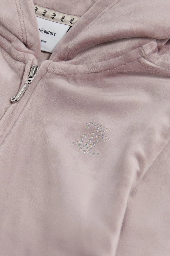 Samt Jacke - Purple Dove