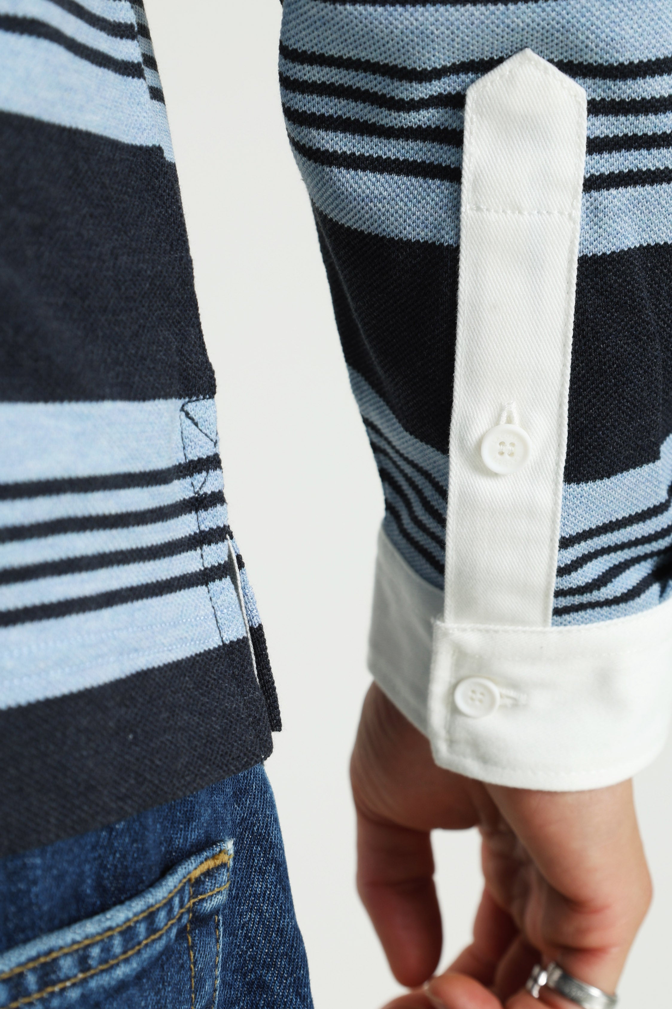 Shirt manches longues - Aphylla Chine + Blackbird