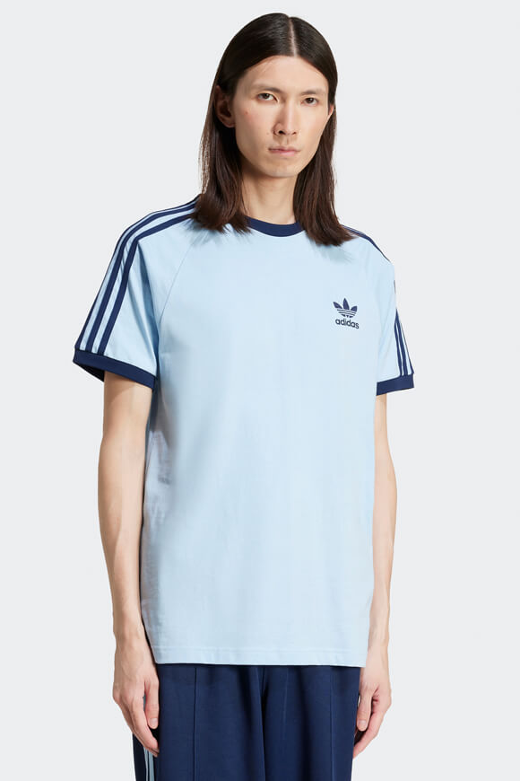 T-shirt Adicolor Classics 3-Stripes - Clear Sky