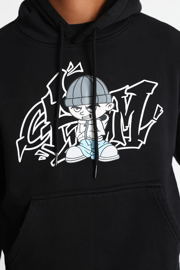 Kapuzensweatshirt - Black