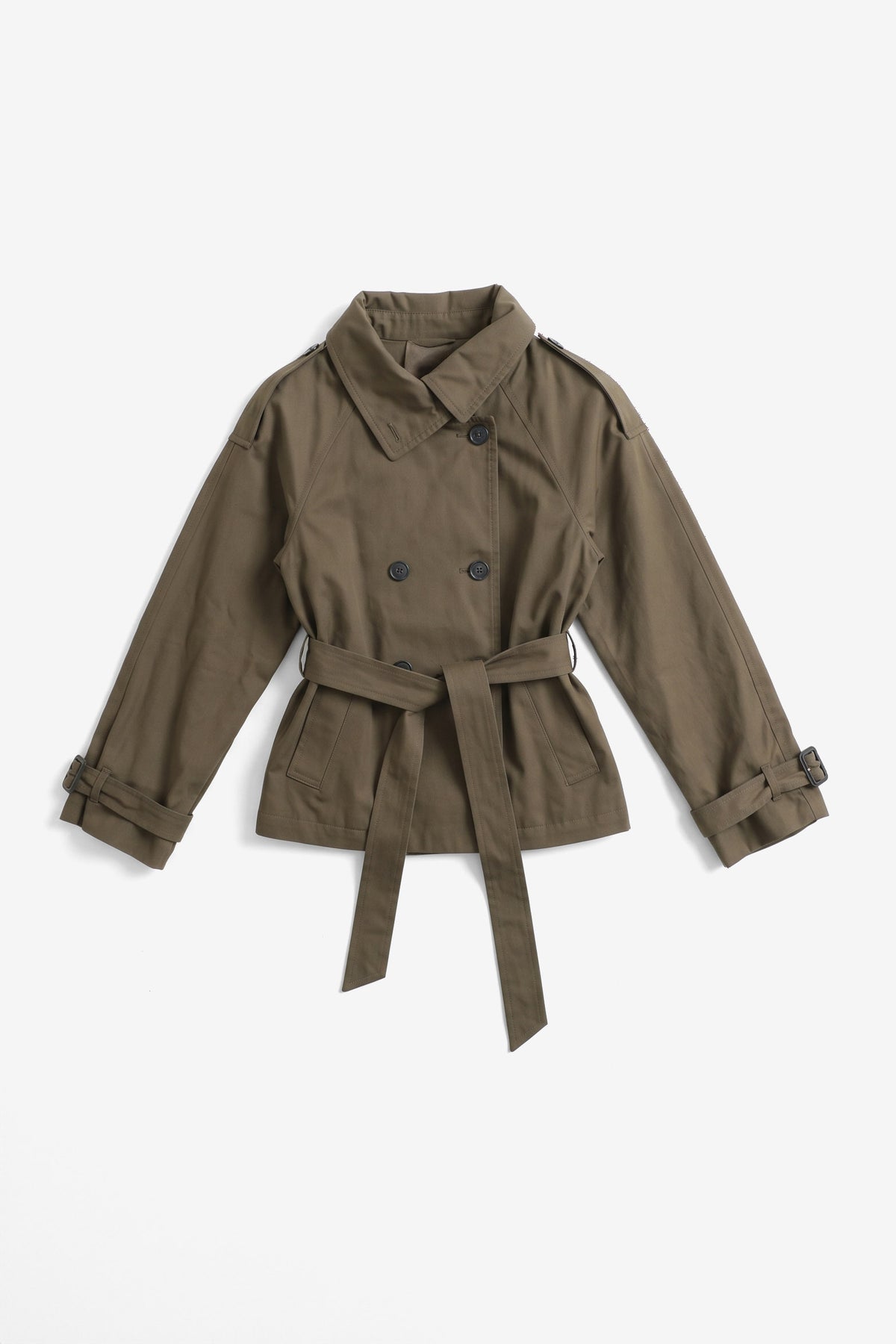 Trenchcoat court - Dark Olive