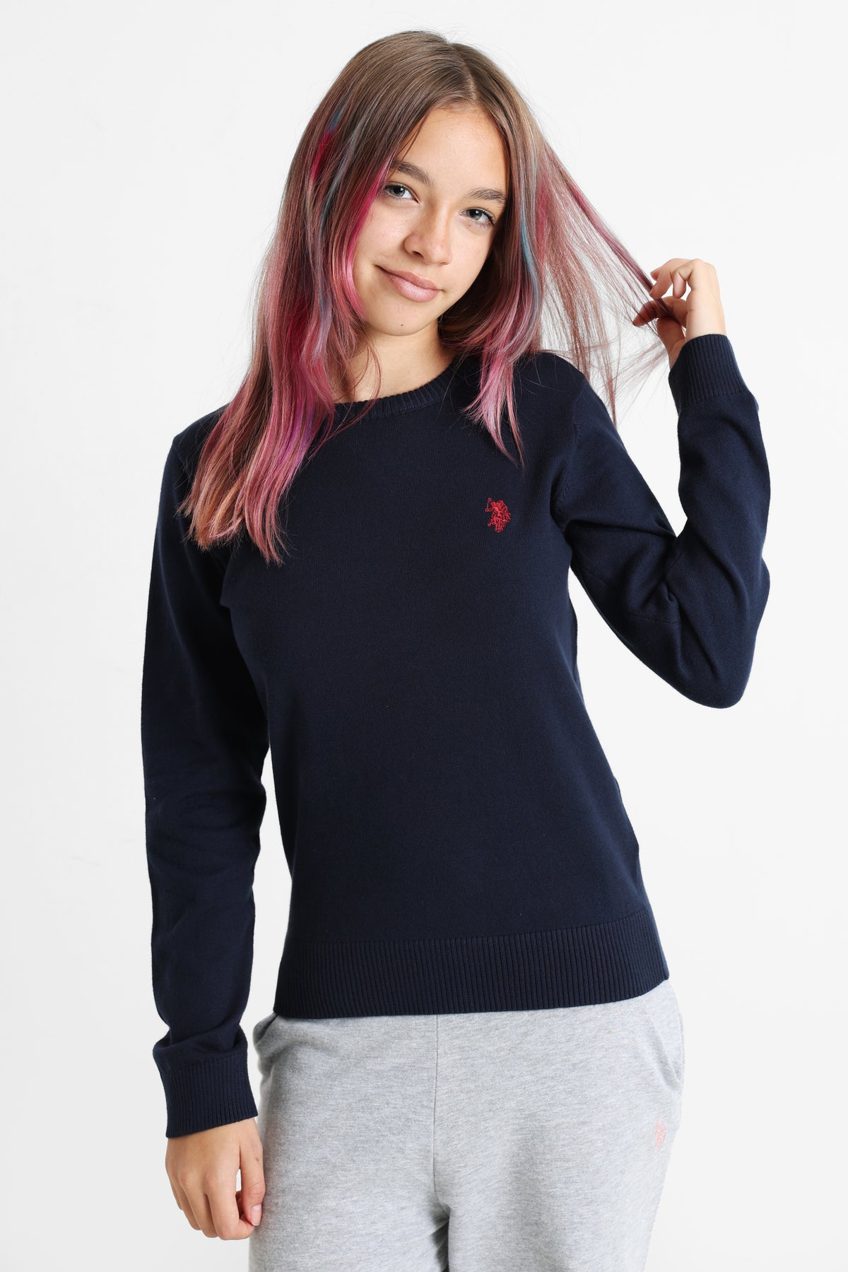 Emma maglione in maglia - Navy