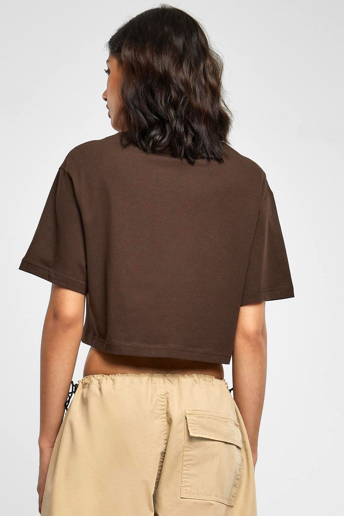 T-Shirt ample - Dark Brown