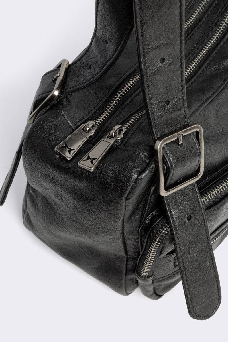 Soot Vegan Handtasche - Black