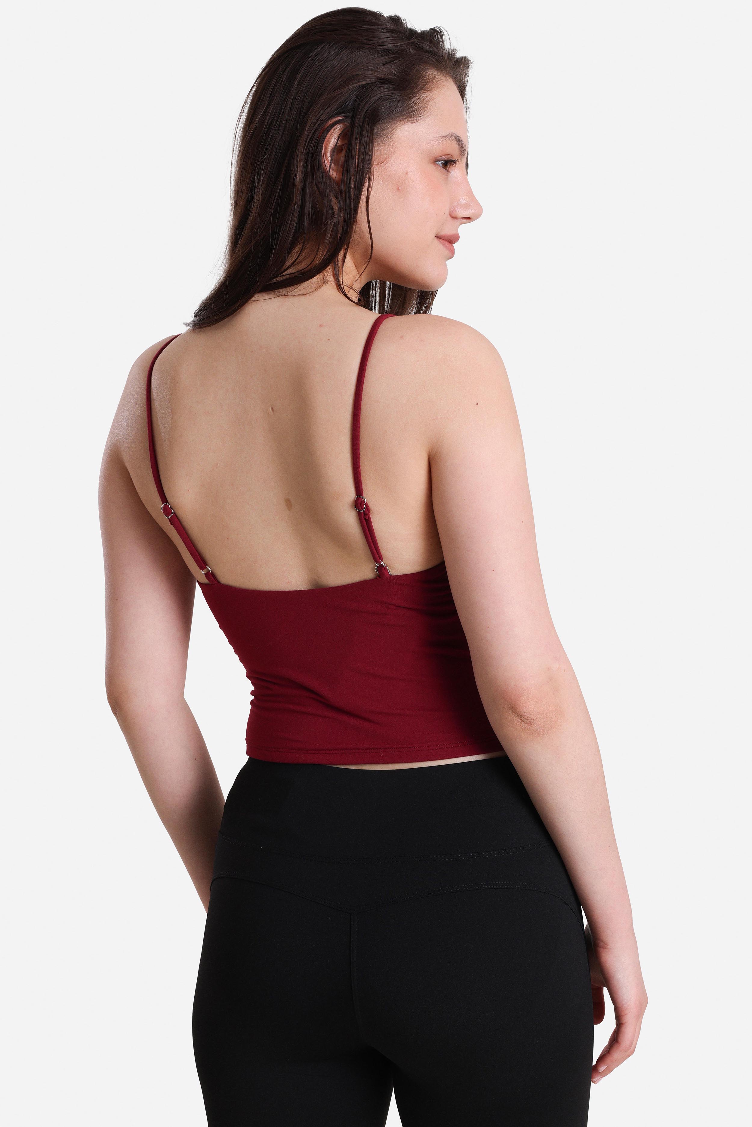 Crop Trägertop - Beere