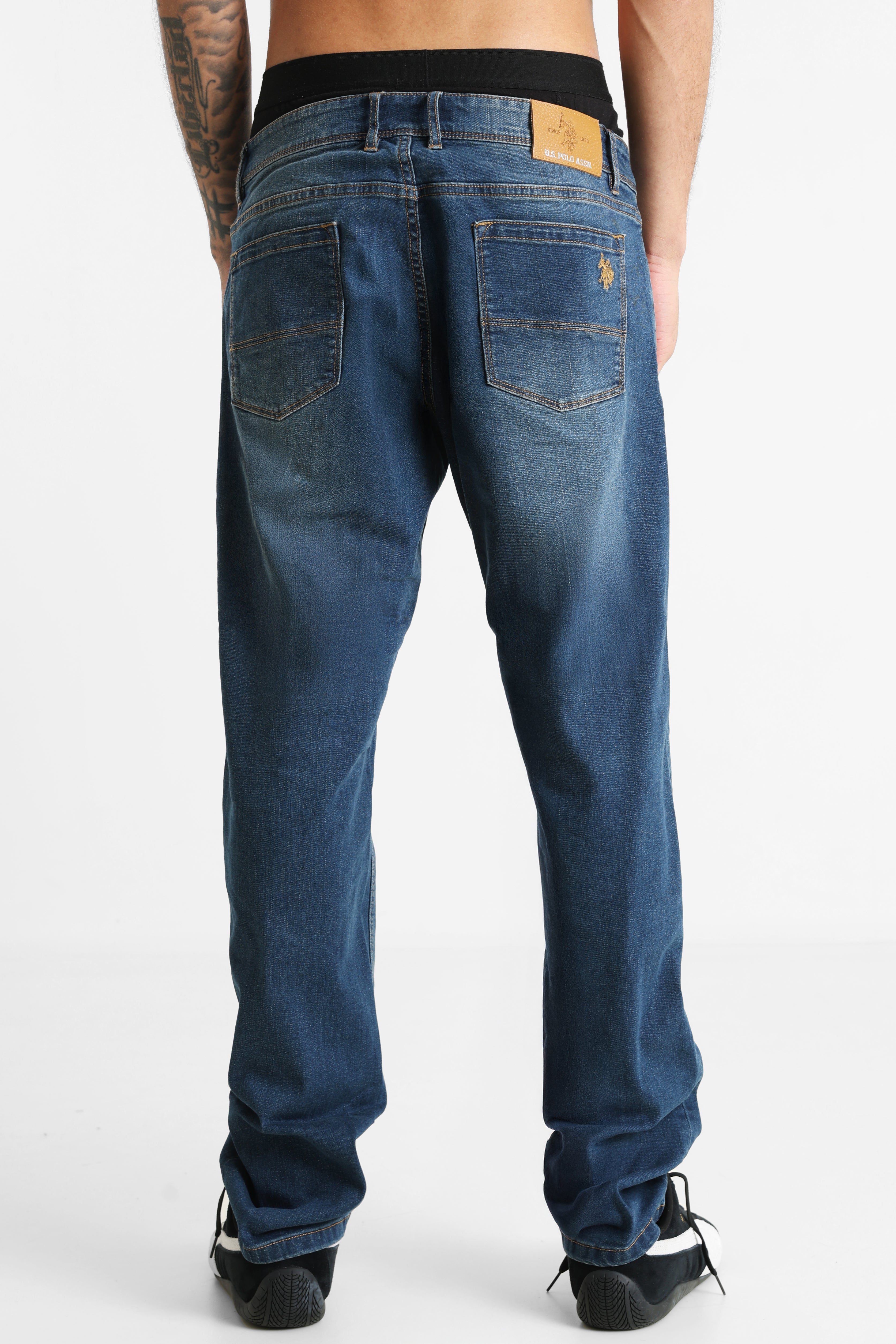Roma Regular Fit Jeans - Denim Blue
