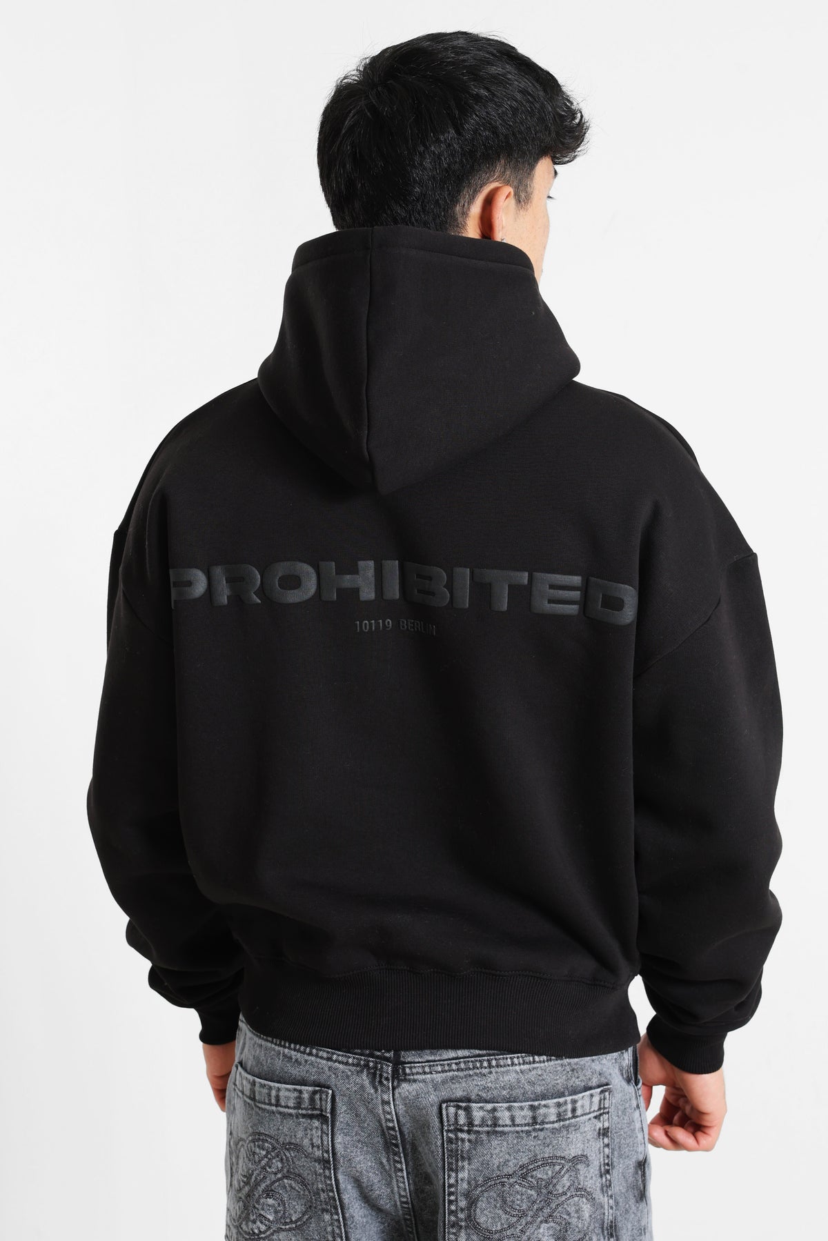 10119 Kapuzensweatshirt - Black