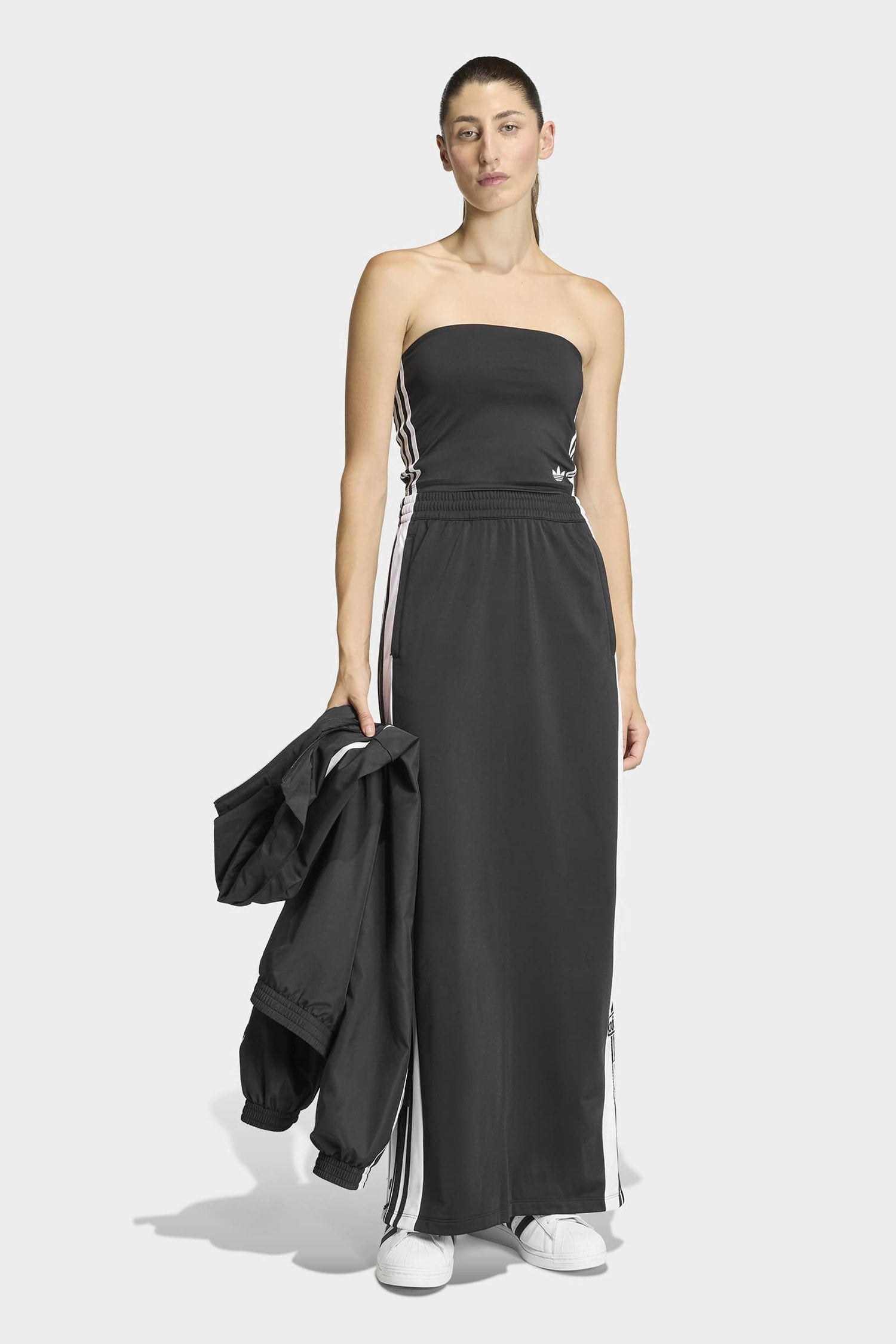 Bandeau Top - Black + White