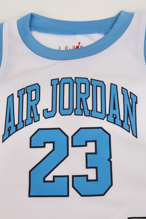 Air Mesh Baby Set - White + University Blue