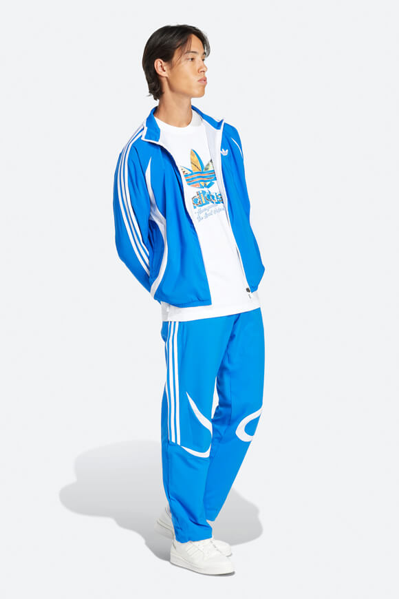 Adicolor Teamgeist training jacket - Blue + White