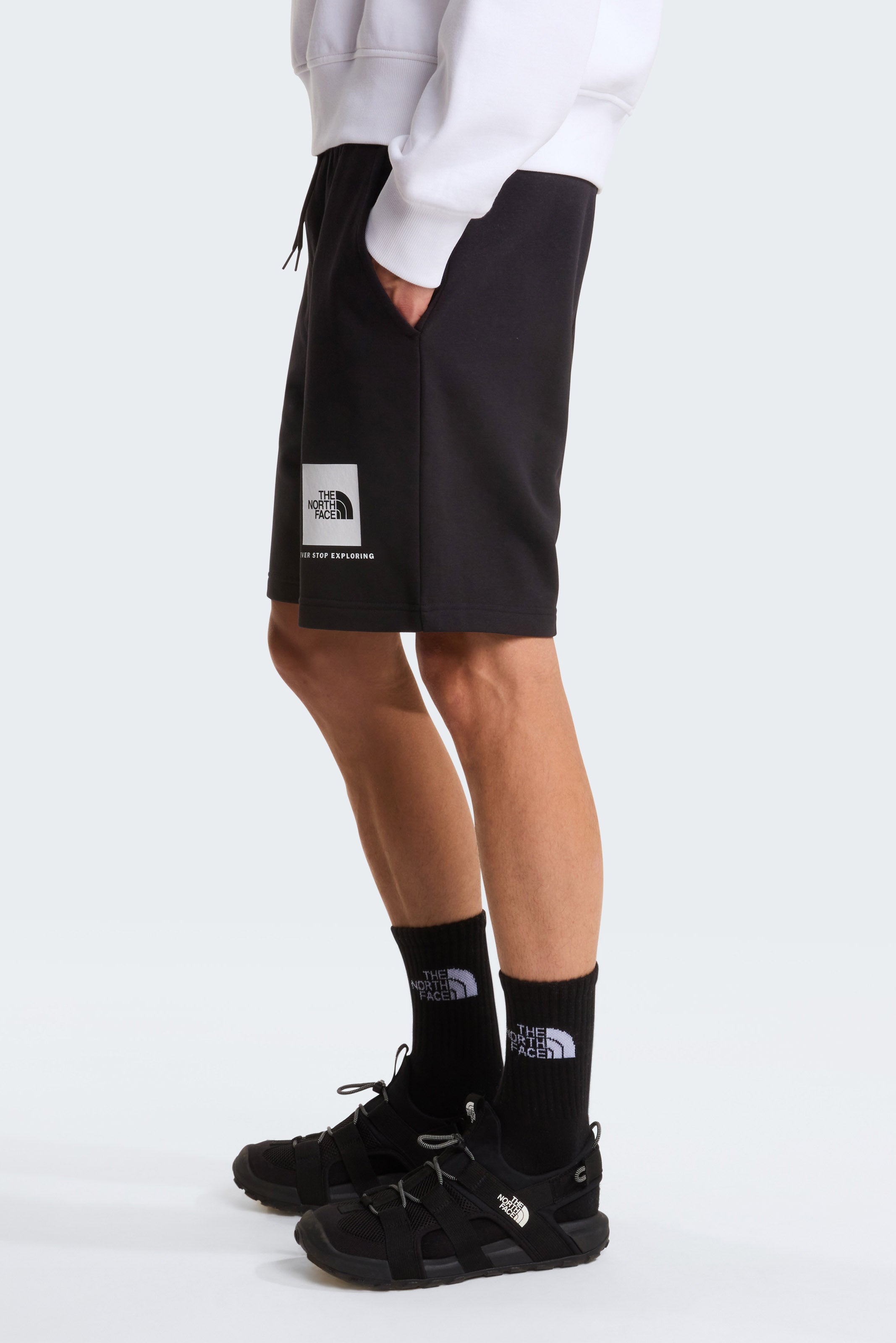 NSE Box Light Sweatshorts - Black