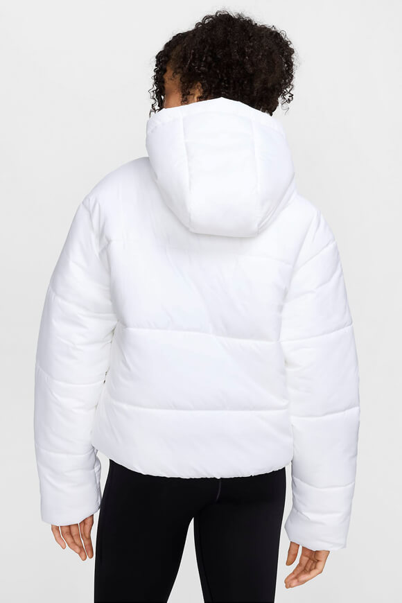 Oversized Pufferjacke - White