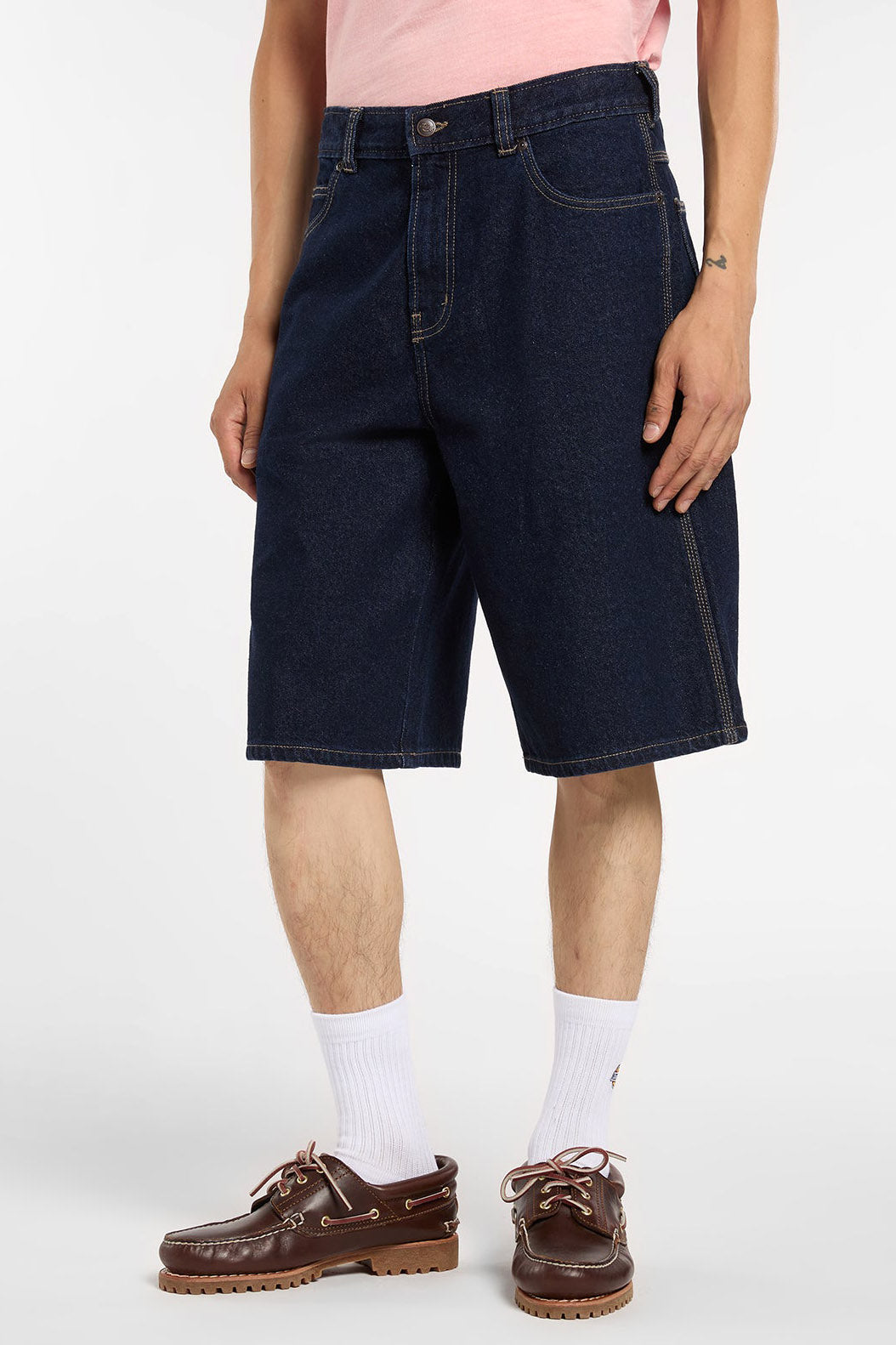 958 13-Inch Loose Fit Jeans Bermudashorts - Rinsed