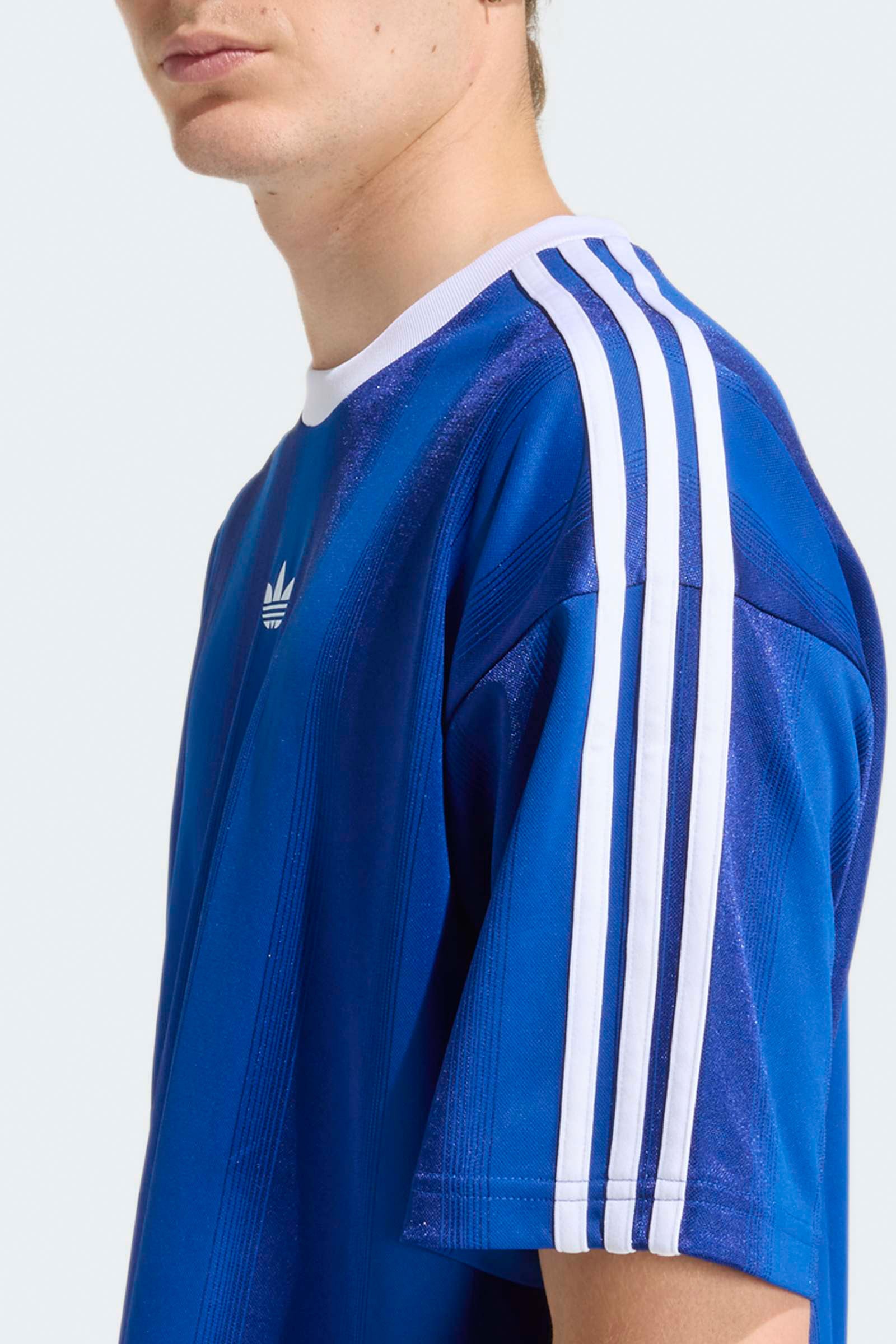 Jacquard Jersey T-Shirt - Collegiate Royal